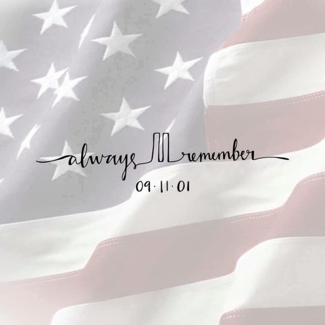 For those we lost, for those who gave their lives for others, and for those who gave their all in the aftermath, we will never forget. Today we honor the first responders, the fallen, and the survivors. God bless America. ❤️🤍💙